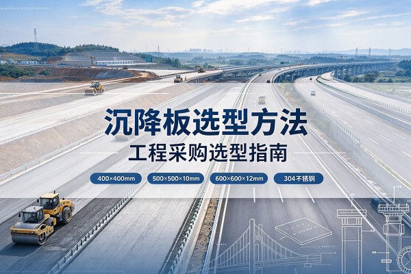 巴塘沉降板选择方法