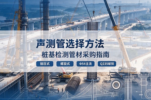 巴塘声测管选型标准