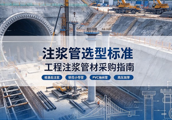 巴塘注浆管选型标准